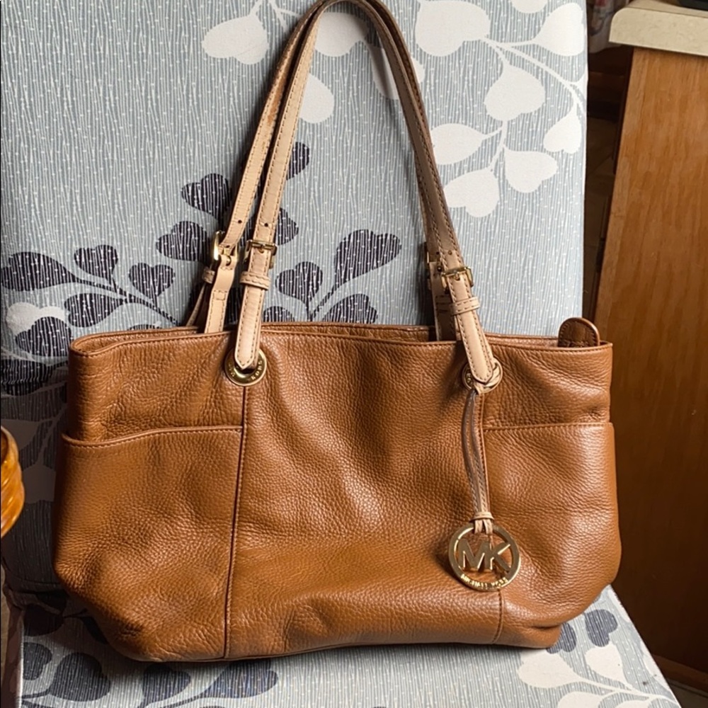 Leather Michael Kors bag